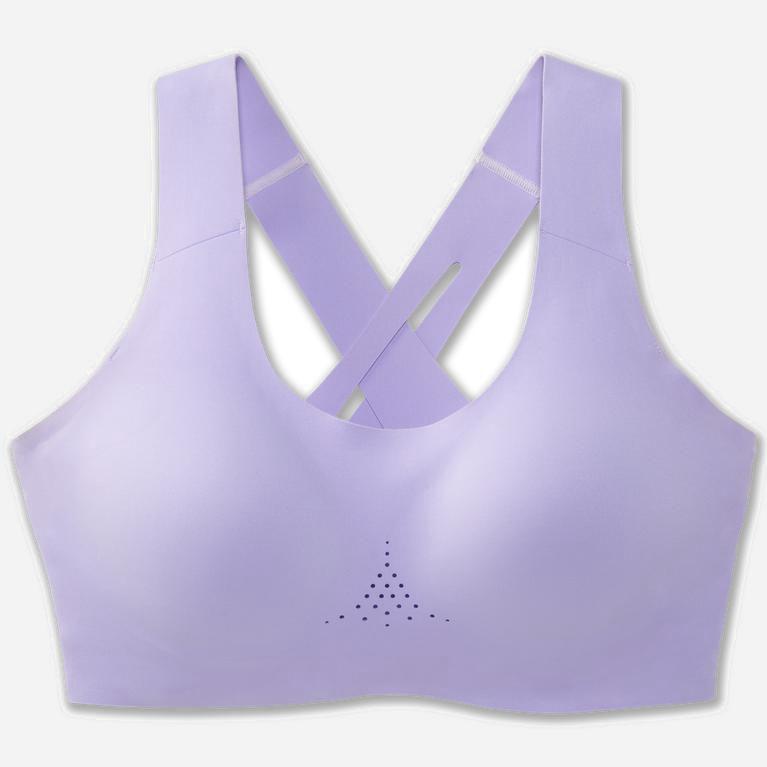 Sutiã Esportivo Brooks Dare Crossback 2.0 Sports Feminino Brasil - Lavanda Roxo (57048WMQA)